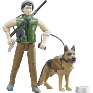 bworld Förster mit Hund und Ausrüstung
