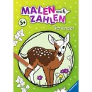 Malen nach Zahlen: Tierkinder - H20