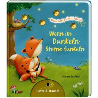 Mein Puste-Licht-Buch: Wenn im Dunkeln S