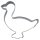Gans ca. 7,5 cm