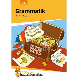 Grammatik 5.-7. Klasse, A5- Heft