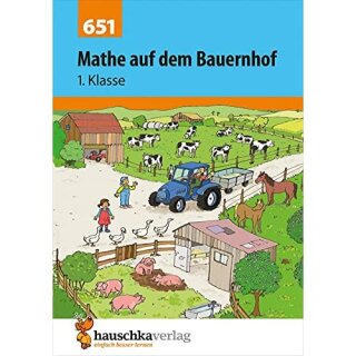 Mathe auf dem Bauernhof 1. Klasse, A5-Heft