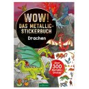 Wow! Das Metallic-Stickerbuch - Drachen