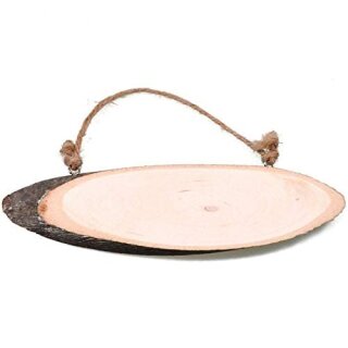 Holzbaumscheiben / Hänger DIY zum beschriften, 20-25cm