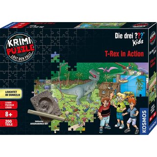 Krimipuzzle Die drei ??? Kids 200 Teile