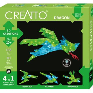 Creatto Drache / Dragon 144 Teile