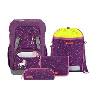 GIANT Schulrucksack-Set "Dreamy Unicorn", 5-teilig