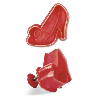 Schuh / Pumps ca. 6 cm Rot