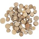 Holzscheibe, 25 G, 1 Pck.