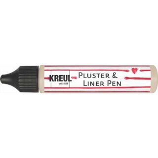 KREUL Pluster & Liner Pen Noble Nougat 29 ml