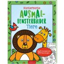 Kunterbunte Ausmal-Fensterbilder#Tiere