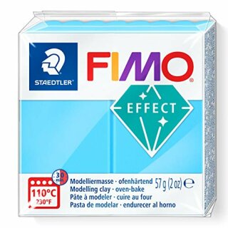 Fimo® Effect, , , 57g, neon blau