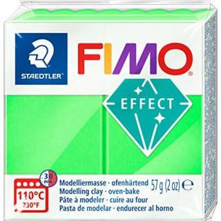 Fimo® Effect, , , 57g, neon grün