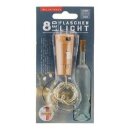 Flaschenlicht mit Timer, 8 LED, ca. 75cm lang
