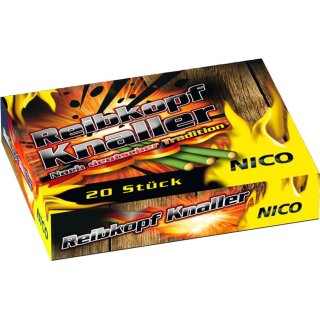 Reibkopf Knaller, 20er-Schtl., KAT F2, ab 18 Jahre
