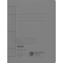Schnellhefter, Colorkarton, DIN A4, grau