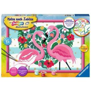 Liebenswerte Flamingos    D