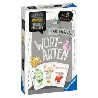 Kartenspiel Wortarten