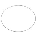 Metall-Ring, Ø15 cm, silber beschichtet