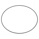 Metall-Ring, Ø30 cm, silber beschichtet
