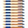 Druck-Kugelschreiber - STABILO pointball - 10er Pack - blau
