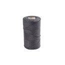 Macramé-Kordel, Grau, L: 198 m, D: 2 mm, 330 g/ 1...