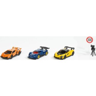 Geschenkset Supercars