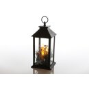 LED Outdoor Laterne CLARA FP 14x14x30cm (schwarz-kupfer /...