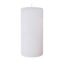 AAO Rustikkerze, vollfarbig gegossen, 100% Paraffin 190 x...