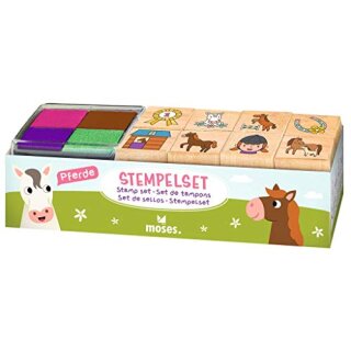 Stempelset Pferde