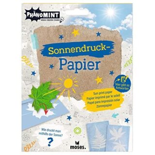 PhänoMINT Sonnendruck-Papier