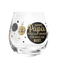 Wein/Wasserglas Danke Papa