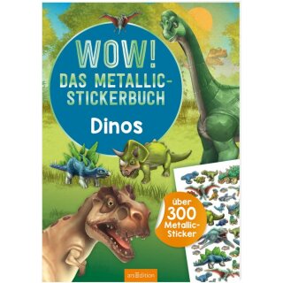 Wow! Metallic-Sticker: WOW! Dino