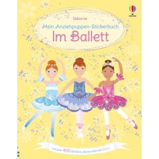 Mein Anziehpuppen-Stickerbuch: Im Ballet