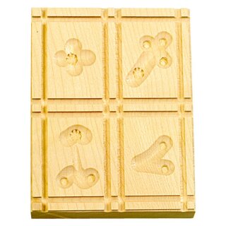 4 Motive ca. 10 x 12 cm