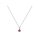 Kette Stern hellrosa Silver Line (3)