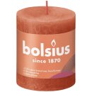 AAO Rustik-Kerze 80/68mm Herbstliches Orange