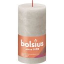 AAO Rustik-Kerze 130/68mm Sandgrau