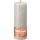 Rustikkerze Shine 190/68mm, Sandgrau