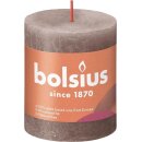 AAO Rustik-Kerze 80/68mm Rustikales Taupe
