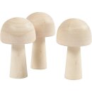 Pilz, H: 5,2 cm, D: 2,9 cm, 3 Stck./ 1 Pck.