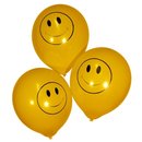 Ballons gelb / Druck SUNNY / SMILEY