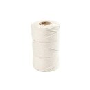 Macramé-Kordel, Naturweiß, L: 198 m, D: 2...