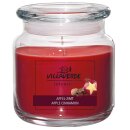 AAO Duftkerze i.Glas JAR d10 h10cm m.DeckelAPFEL-ZIMT