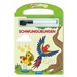 Schwungübungen mit Stift