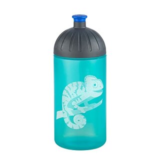 Trinkflasche "Tropical Chameleon", Türkis