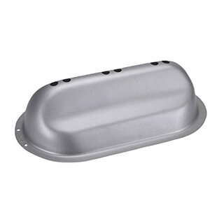 we love baking Stollenbackhaube Metall Silber