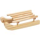 Holzschlitten, Größe 6,5x2,5 cm, 2 Stck./ 1 Pck.