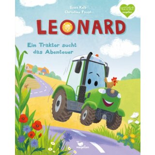 Leonard ein Traktor sucht das Abenteuer