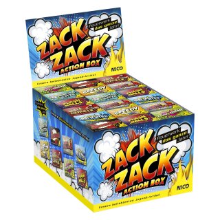 Zack Zack Action Box sortiert